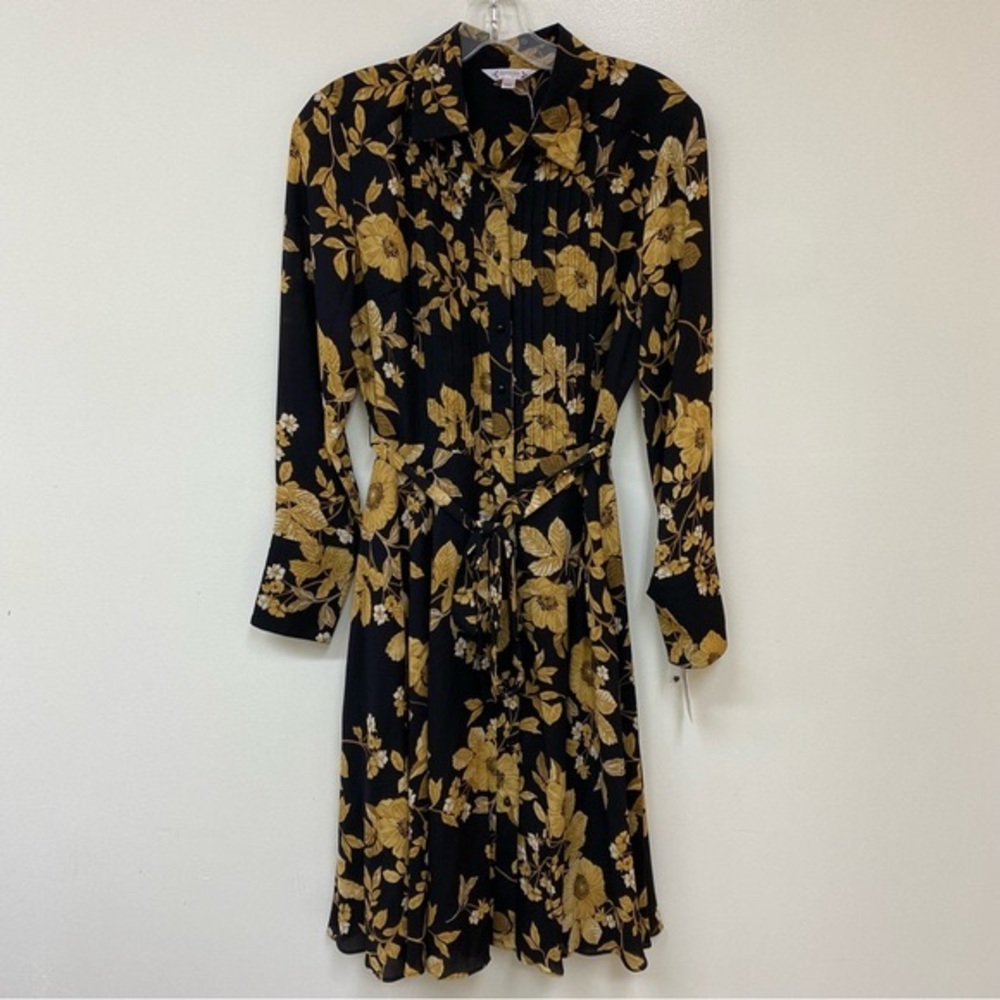 NWT Nanette Lepore Crepe Chiffon Dress Size 2